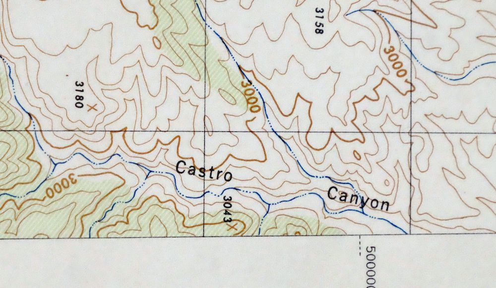 Salisbury Potrero California USGS Topo Map 1944 Vintage - Image 6