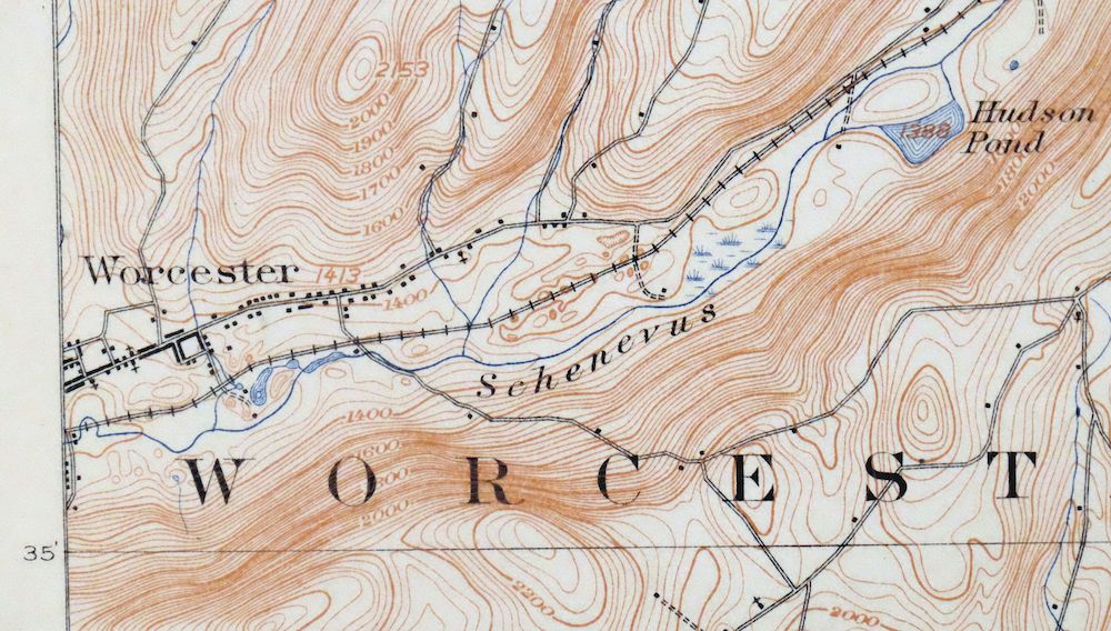 Richmondville New York Cobleskill USGS Topo Map 1911 Antique - Image 4