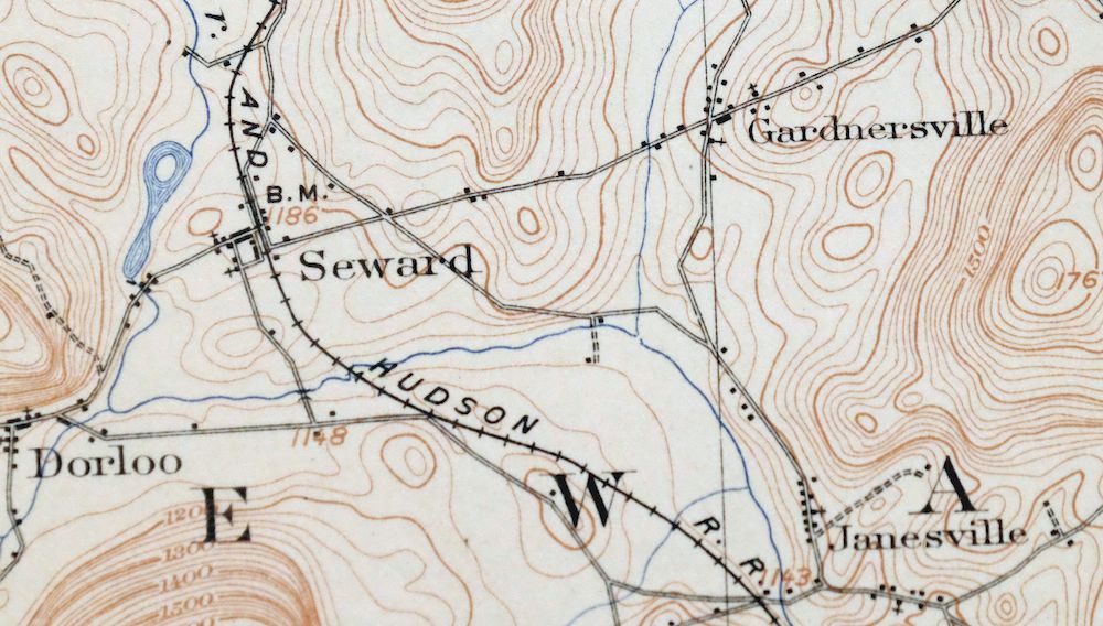 Richmondville New York Cobleskill USGS Topo Map 1911 Antique - Image 2