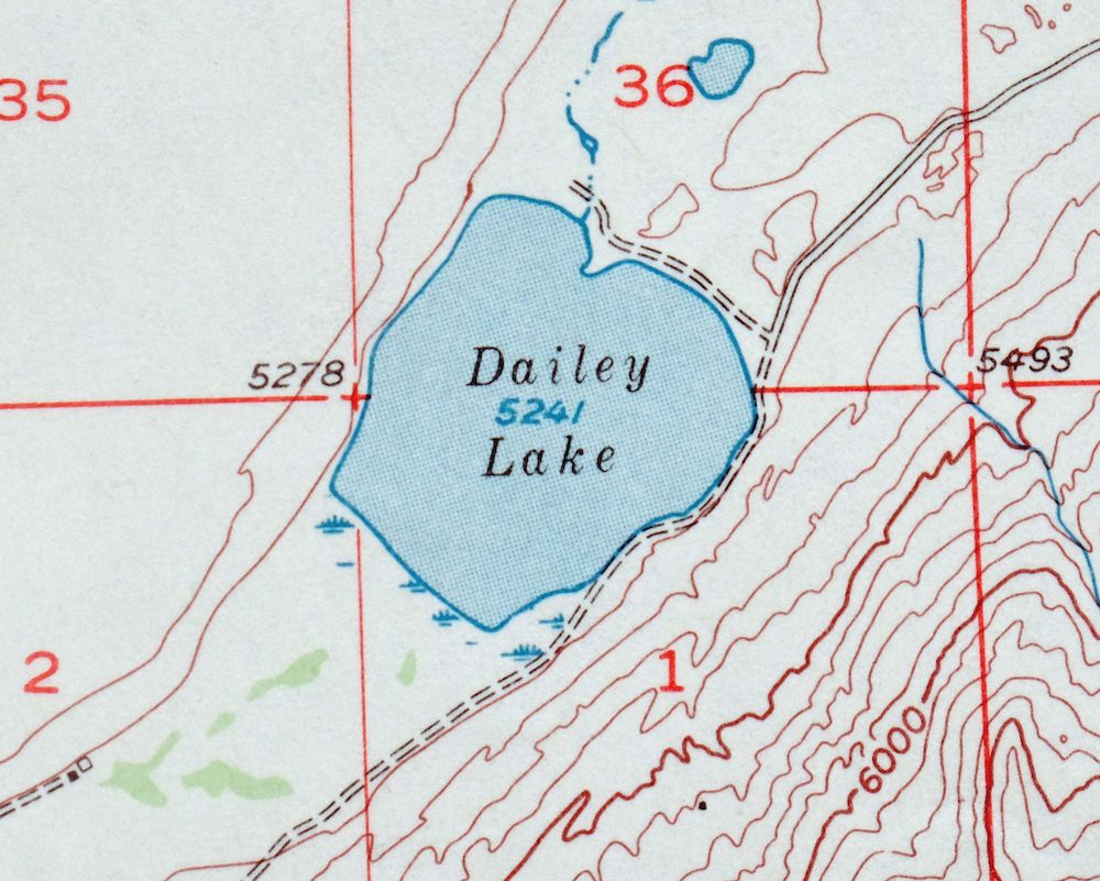 Fridley Peak Montana USGS 15-Min Topo Map 1972 Vintage - Image 6