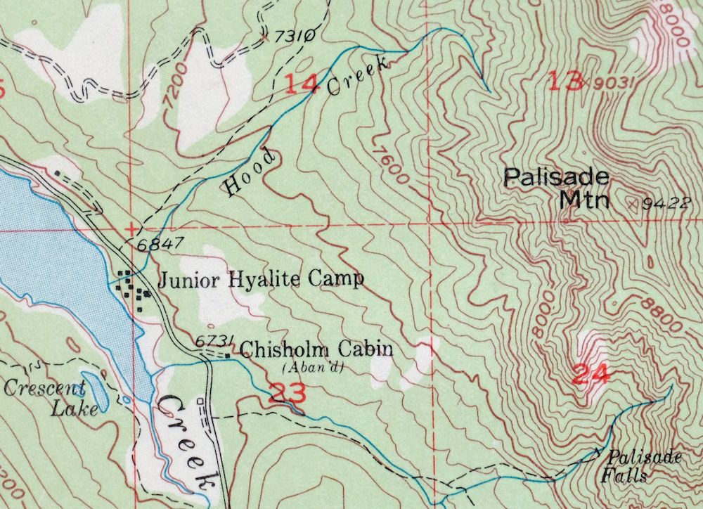 Fridley Peak Montana USGS 15-Min Topo Map 1972 Vintage - Image 2