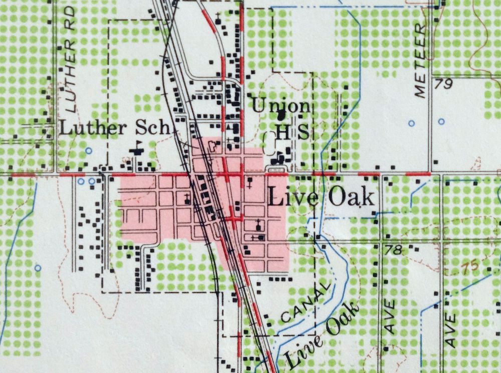 Gridley California Oroville Live Oak USGS Topo Map 1959 - Image 4