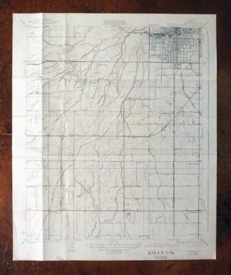 Gosford California Bakersfield USGS Topo Map 1941 Antique