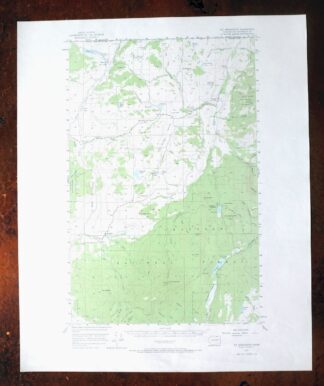 Mount Bonaparte Washington Molson Chesaw USGS Topo Map 1966