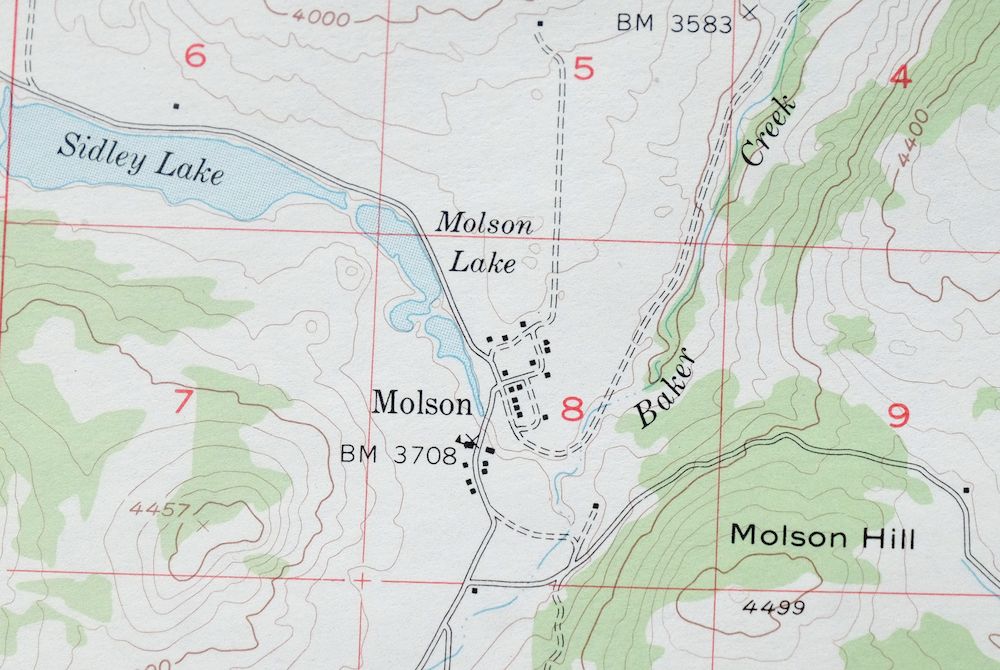 Mount Bonaparte Washington Molson Chesaw USGS Topo Map 1966 - Image 3