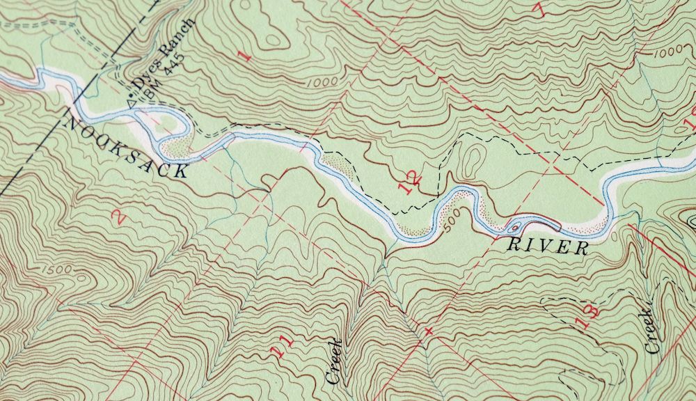 Wickersham Washington Lyman Acme USGS Topographic Map 1974 - Image 4