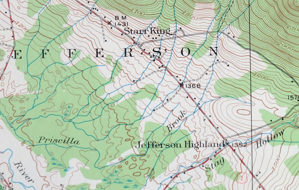 Mount Washington New Hampshire Berlin USGS Topo Map 1967 - Image 8