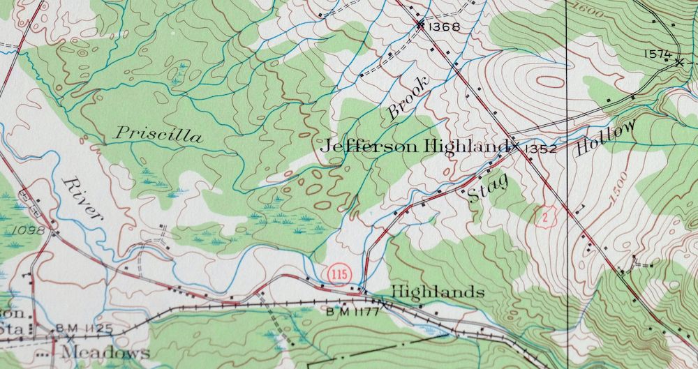 Mount Washington New Hampshire Berlin USGS Topo Map 1967 - Image 2