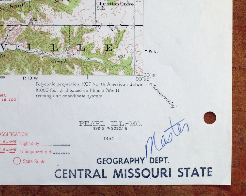 Pearl Illinois Kampsville Eldred USGS Topo Map 1956 Vintage - Image 7