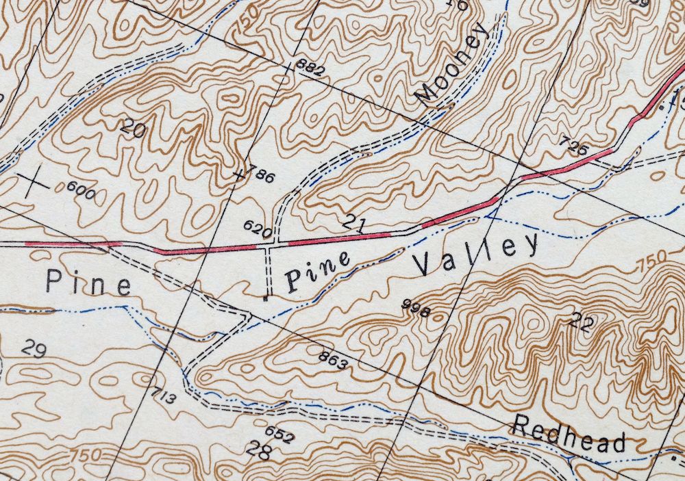 San Ardo California Salinas River USGS Topographic Map 1943 - Image 5
