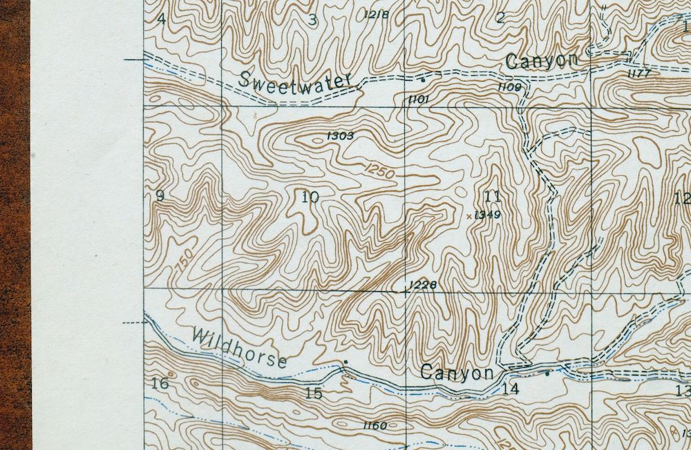 San Ardo California Salinas River USGS Topographic Map 1943 - Image 3