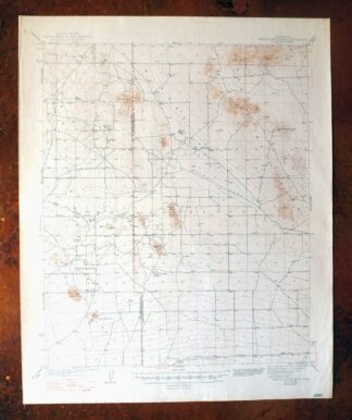 Shadow Mountains California El Mirage USGS Topo Map 1948