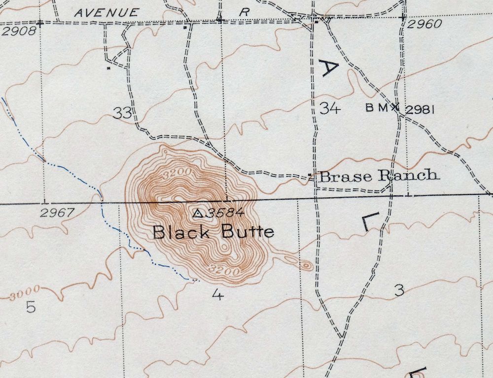 Shadow Mountains California El Mirage USGS Topo Map 1948 - Image 3