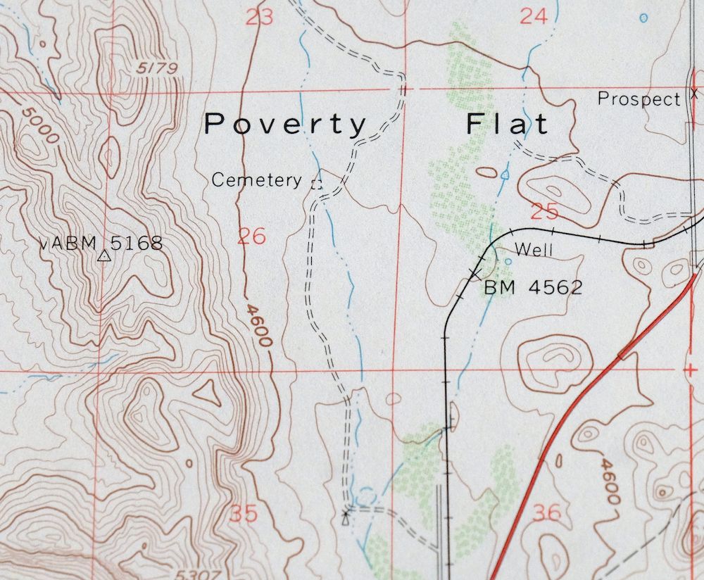 College Peaks Arizona Douglas USGS Topo Map 1959 Vintage - Image 3