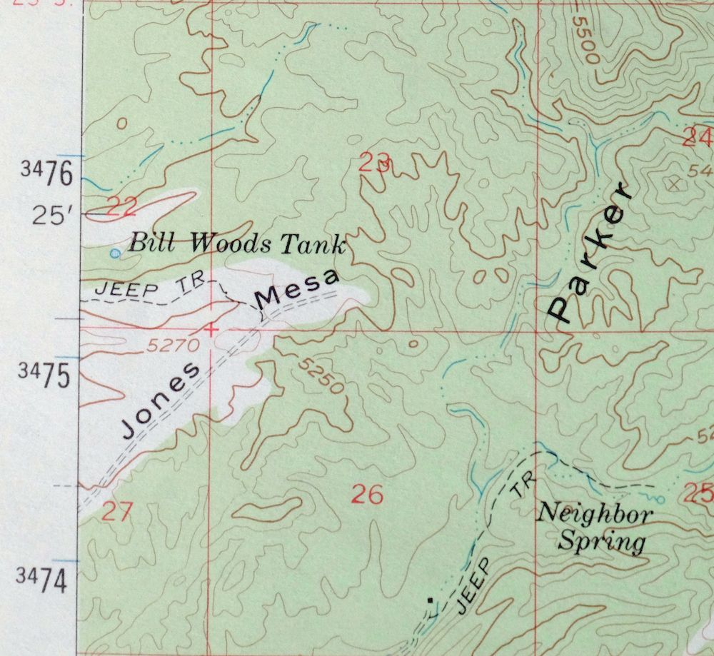 Sunnyside Arizona Sierra Vista USGS Topo Map 1965 Vintage - Image 5