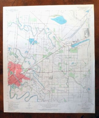 East Brownsville Texas Brownsville USGS Topographic Map 1968