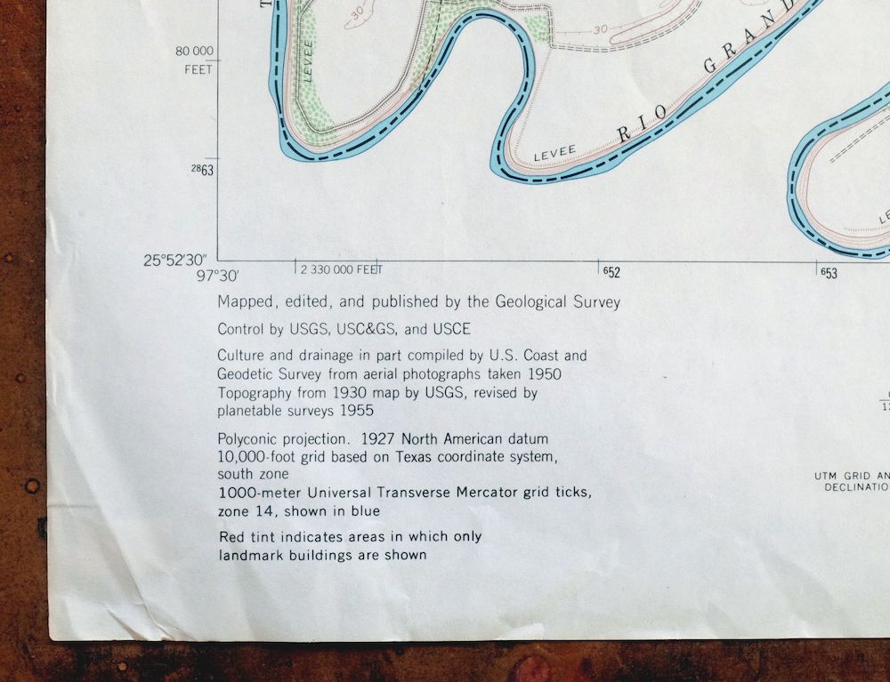 East Brownsville Texas Brownsville USGS Topographic Map 1968 - Image 8