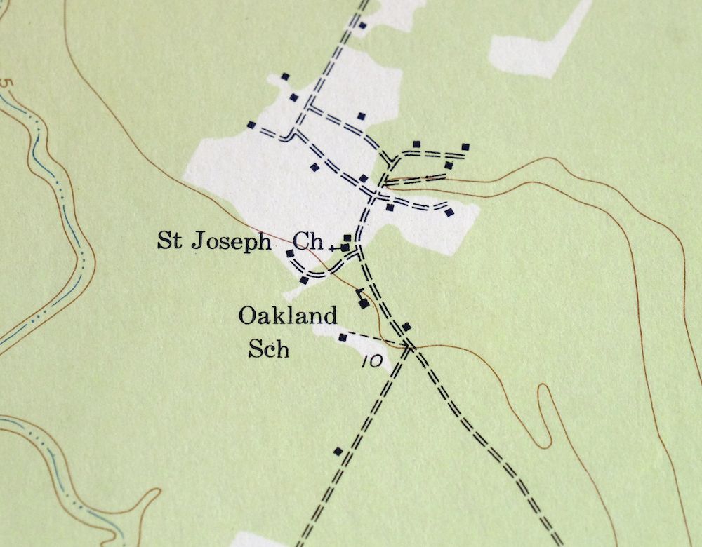 Jones Creek Texas Lake Jackson Freeport USGS Topo Map 1956 - Image 6