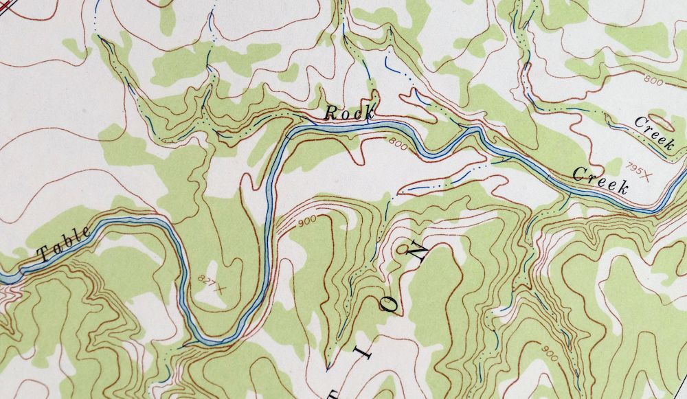 Twin Mountains Texas Copperas Cove USGS Topographic Map 1953 - Image 5