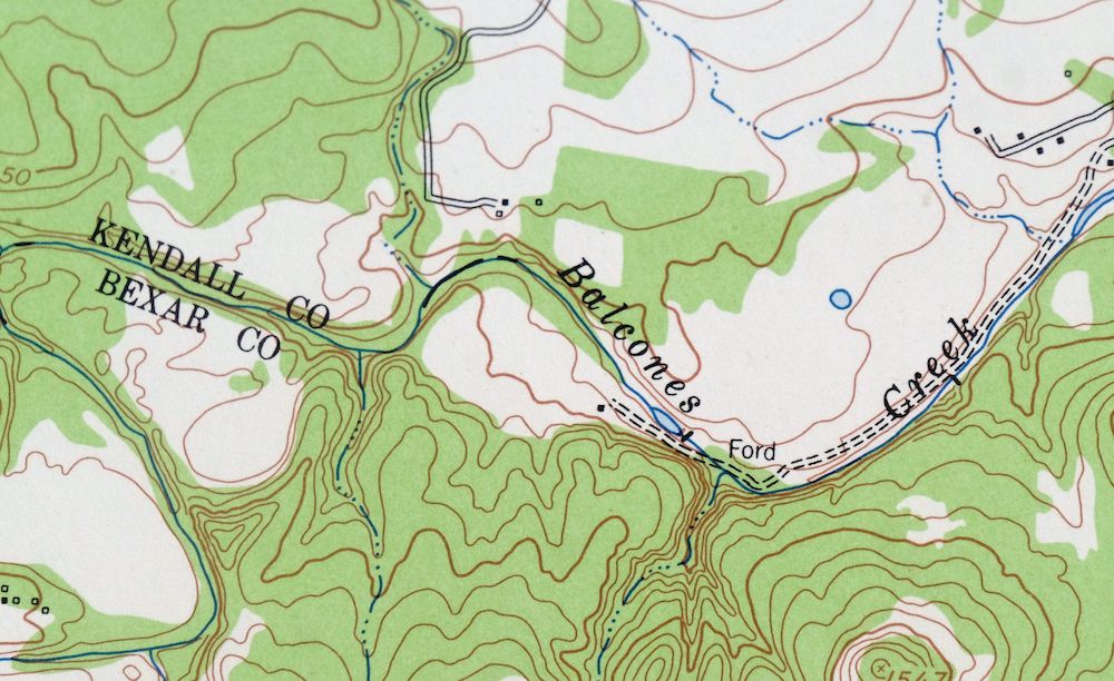Van Raub Texas San Antonio Leon Springs USGS Topo Map 1959 - Image 4