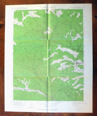 Central City Colorado Black Hawk USGS Topo Map 1964 Vintage