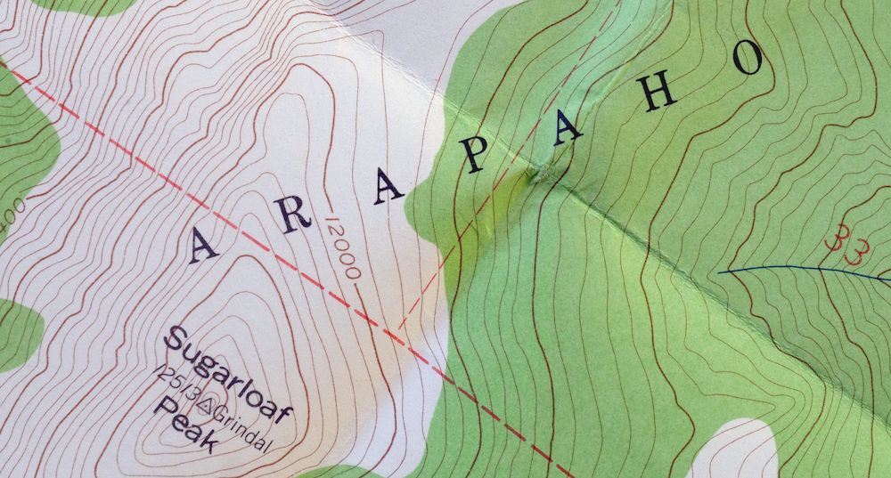 Georgetown Colorado Silver Plume USGS Topo Map 1962 Vintage - Image 2