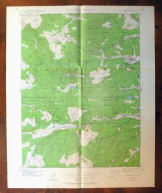 Nederland Colorado Eldora Rollinsville USGS Topo Map 1964