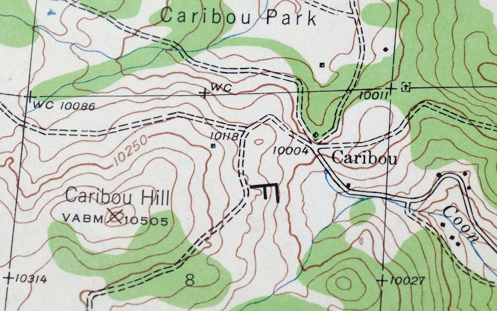Nederland Colorado Eldora Rollinsville USGS Topo Map 1964 - Image 4