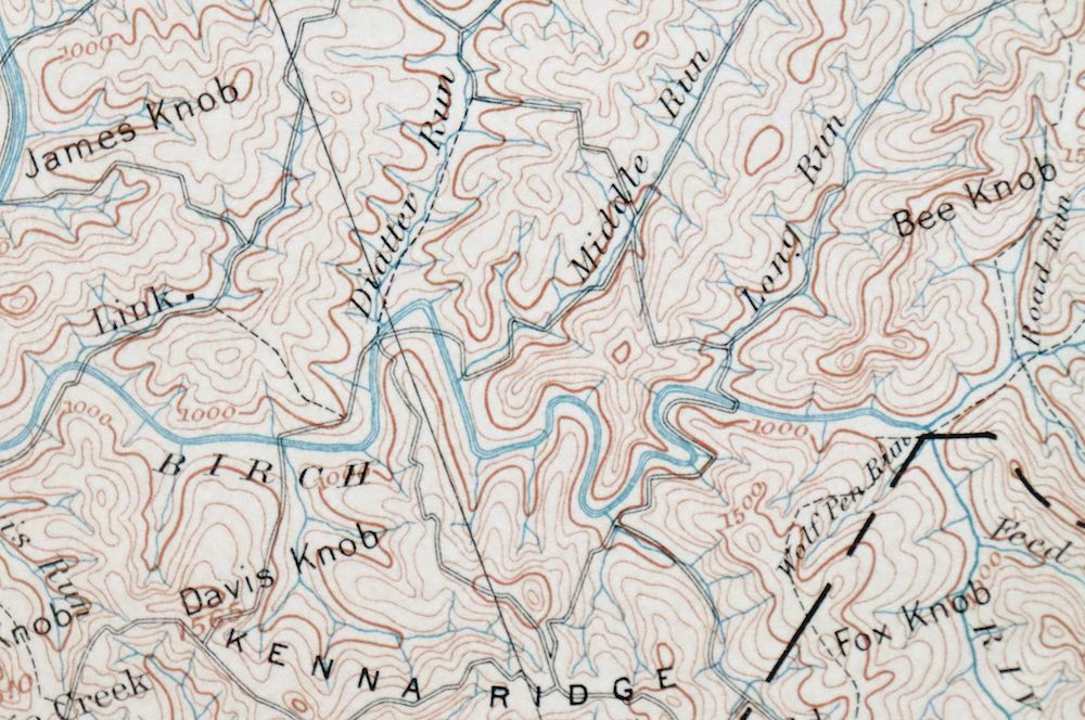 Sutton West Virginia Glenville Elk River USGS Topo Map 1907 - Image 5