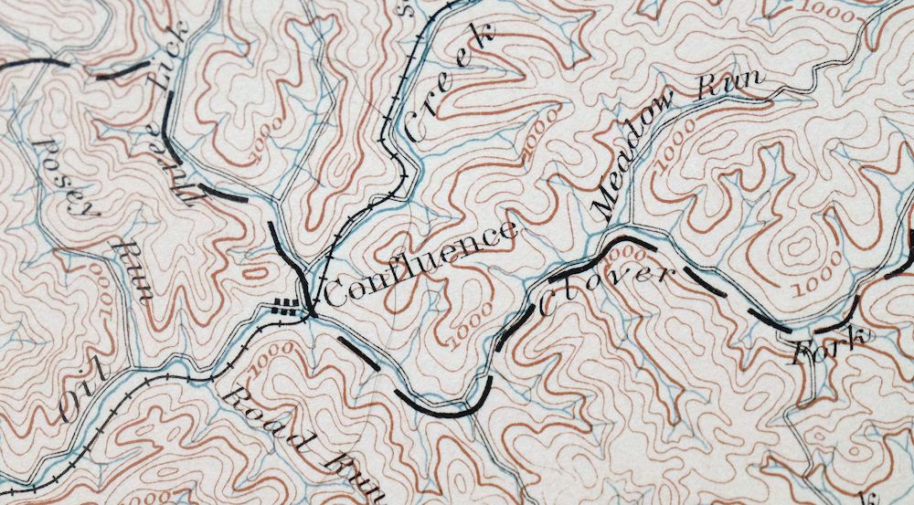 Sutton West Virginia Glenville Elk River USGS Topo Map 1907 - Image 2