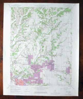Bethalto Illinois Alton Wood River USGS Topographic Map 1977