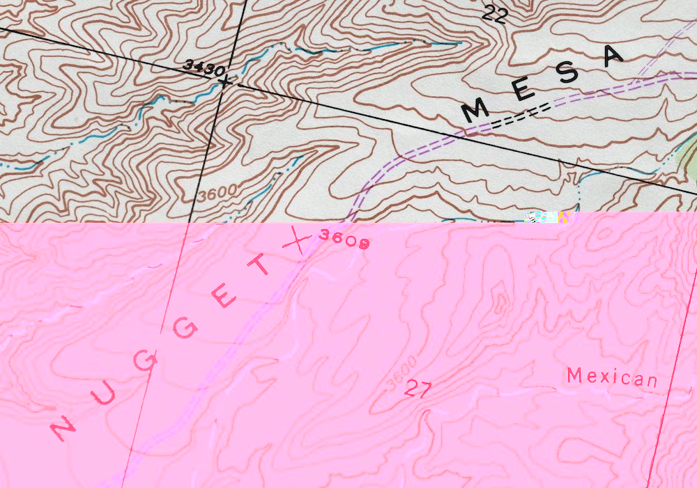 Globe Arizona Miami Claypool USGS Topo Map 1982 Vintage - Image 4