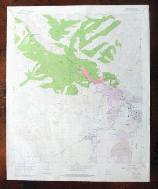 Bisbee Arizona USGS 7.5-Min Topographic Map 1978 Vintage
