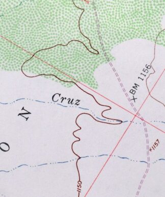 Maricopa Arizona Ak-Chin Rancho El Dorado USGS Topo Map 1968
