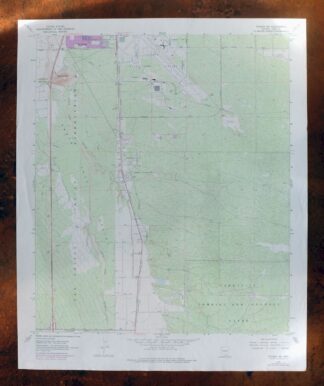 Tucson SW Arizona Summit Sahuarita USGS Topographic Map 1977