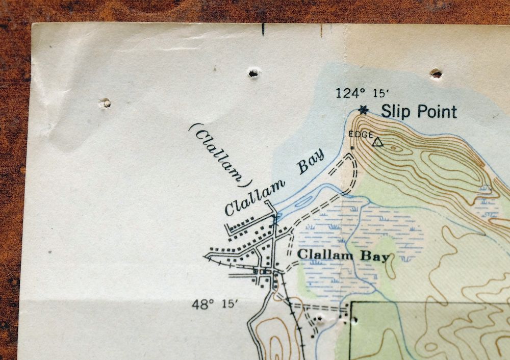 Pysht Washington USGS 15-Min Topographic Map 1942 Antique - Image 4