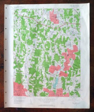 Park Ridge New Jersey New City Ridgewood USGS Topo Map 1963