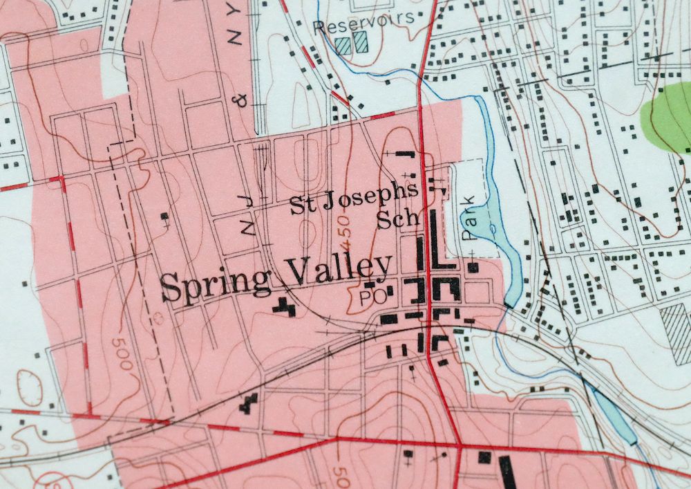 Park Ridge New Jersey New City Ridgewood USGS Topo Map 1963 - Image 5