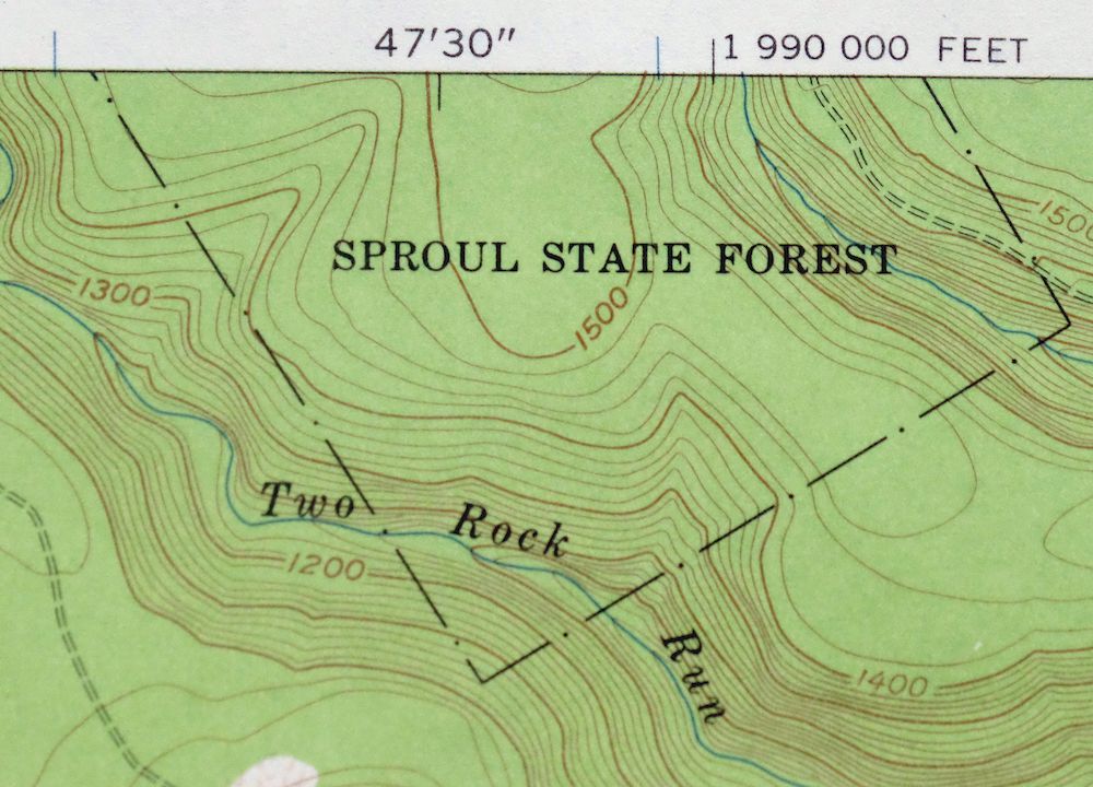 Snow Shoe SE Pennsylvania Orviston USGS Topographic Map 1962 - Image 3