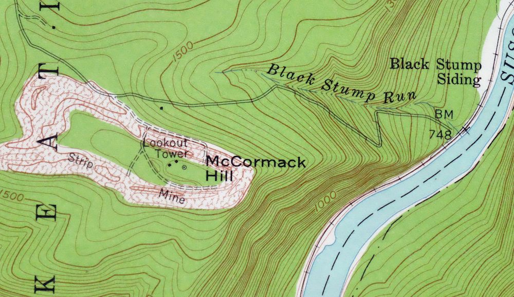 Snow Shoe NW Pennsylvania Sproul SF USGS Topo Map 1962 - Image 3
