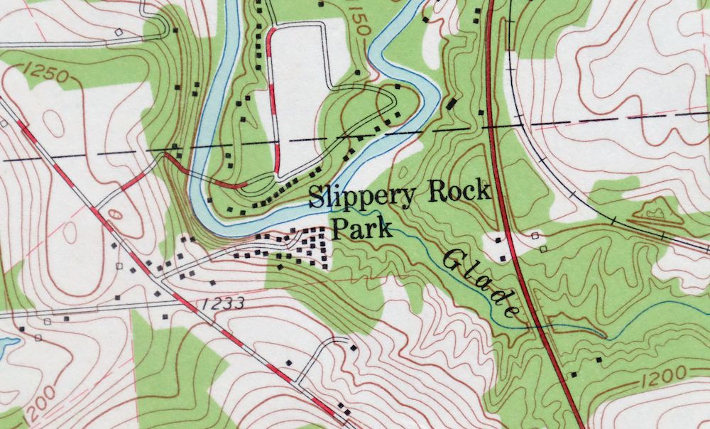 Slippery Rock Pennsylvania West Liberty USGS Topo Map 1964 - Image 3