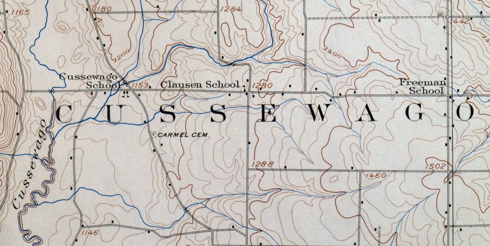 Cambridge Springs Pennsylvania Edinboro USGS Topo Map 1964 - Image 4