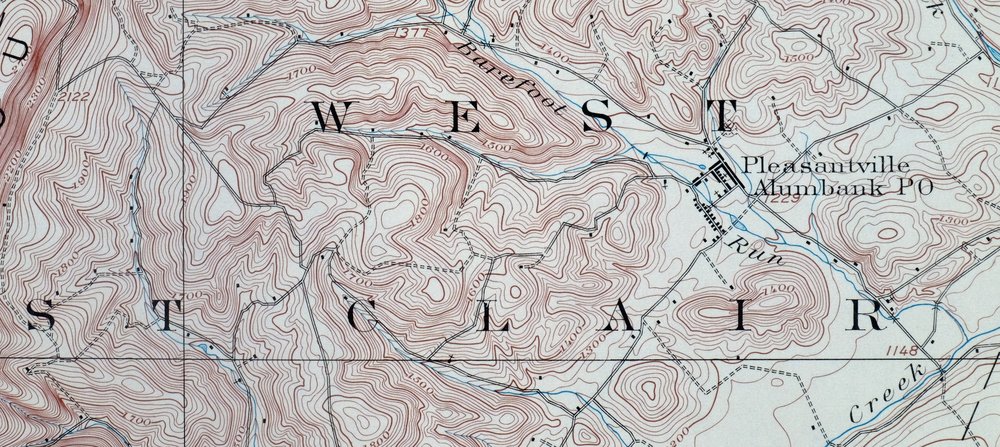 Bedford Pennsylvania Schellsburg USGS Topo Map 1958 Vintage - Image 4