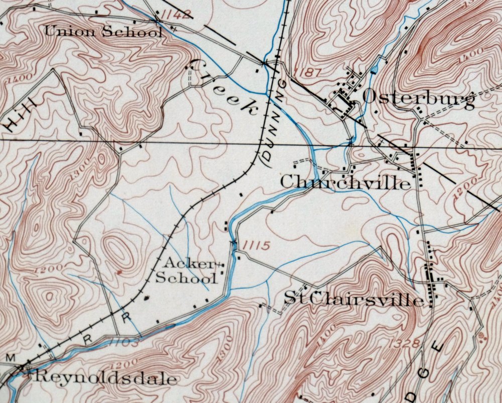 Bedford Pennsylvania Schellsburg USGS Topo Map 1958 Vintage - Image 5