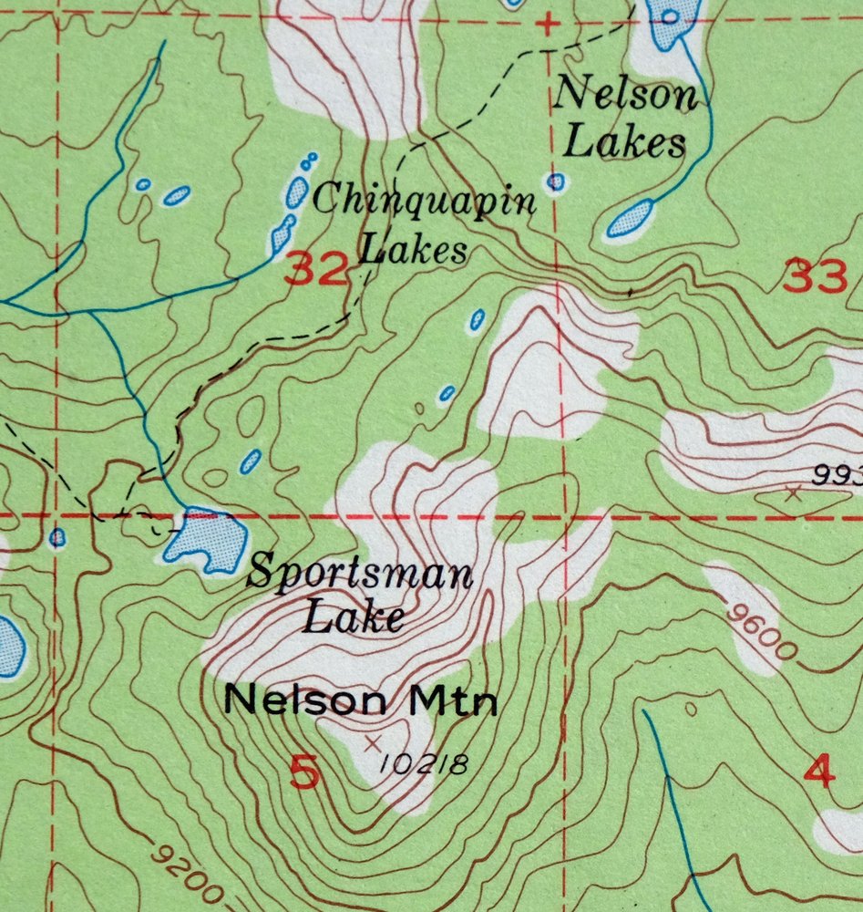 Huntington Lake California Shaver Lake USGS Topo Map 1968 - Image 7