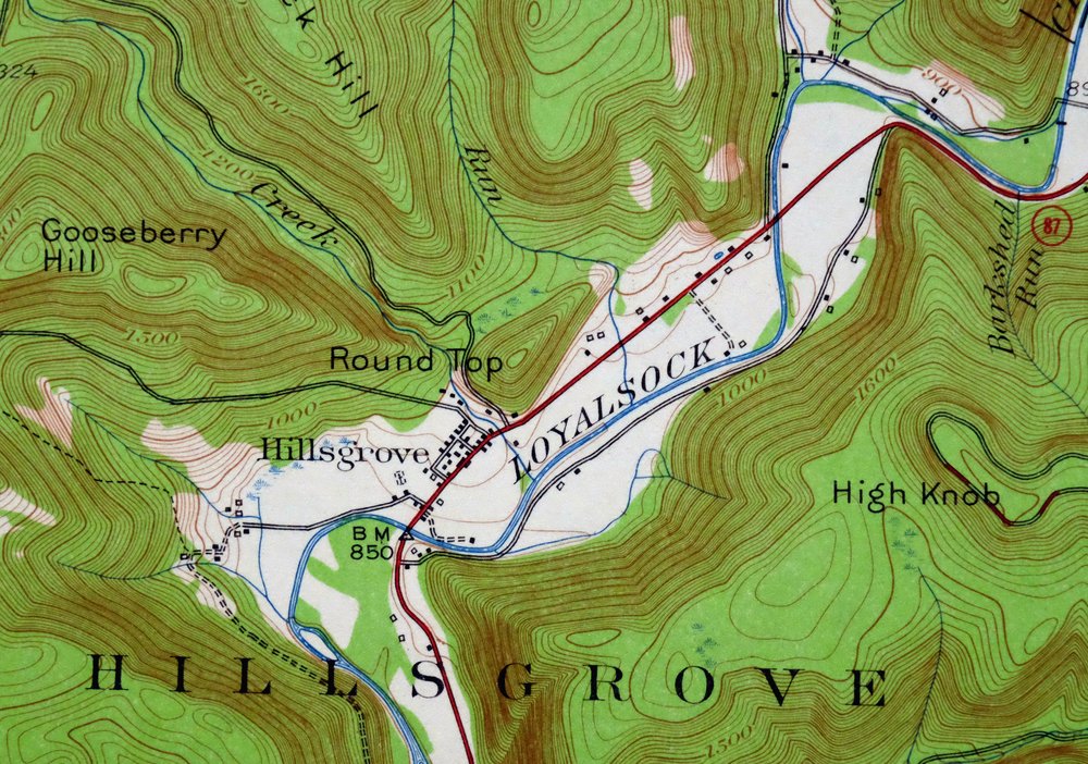 Eagles Mere Pennsylvania Laporte USGS Topographic Map 1961 - Image 2
