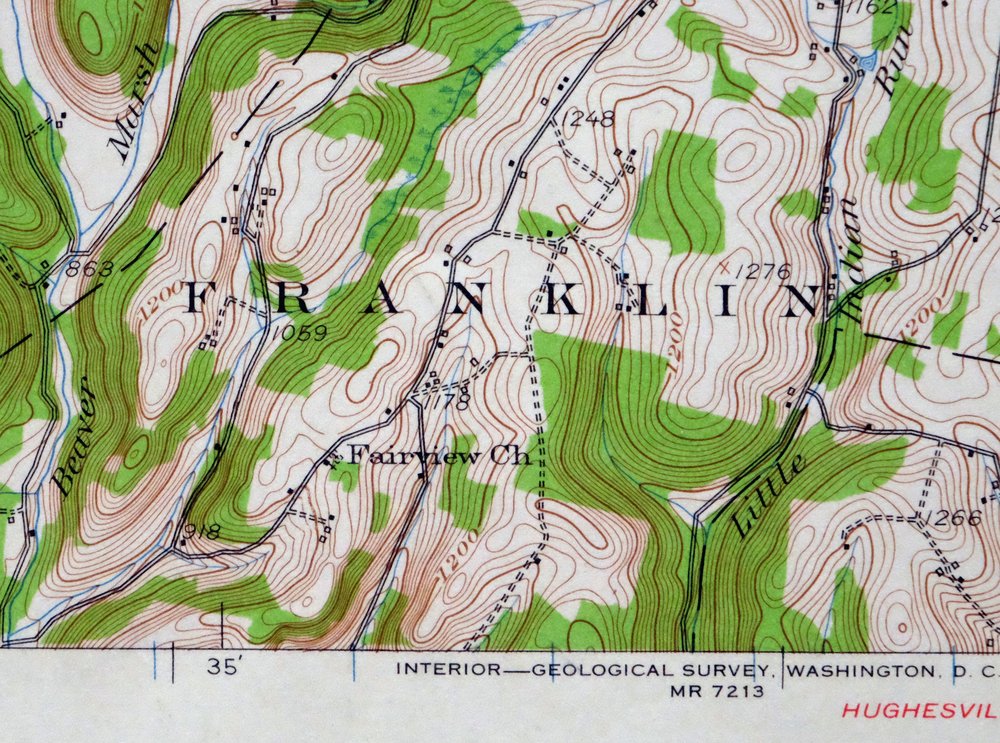 Eagles Mere Pennsylvania Laporte USGS Topographic Map 1961 - Image 3