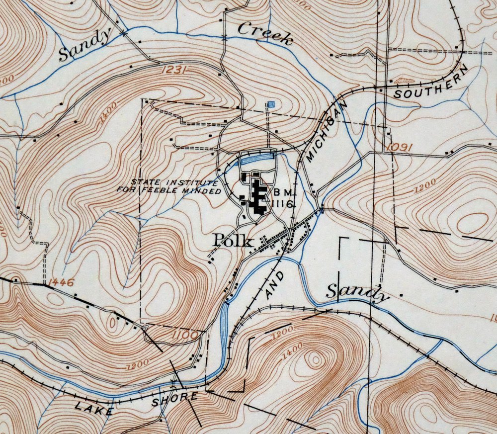 Franklin Pennsylvania Sugarcreek Polk USGS Topo Map 1962 - Image 5