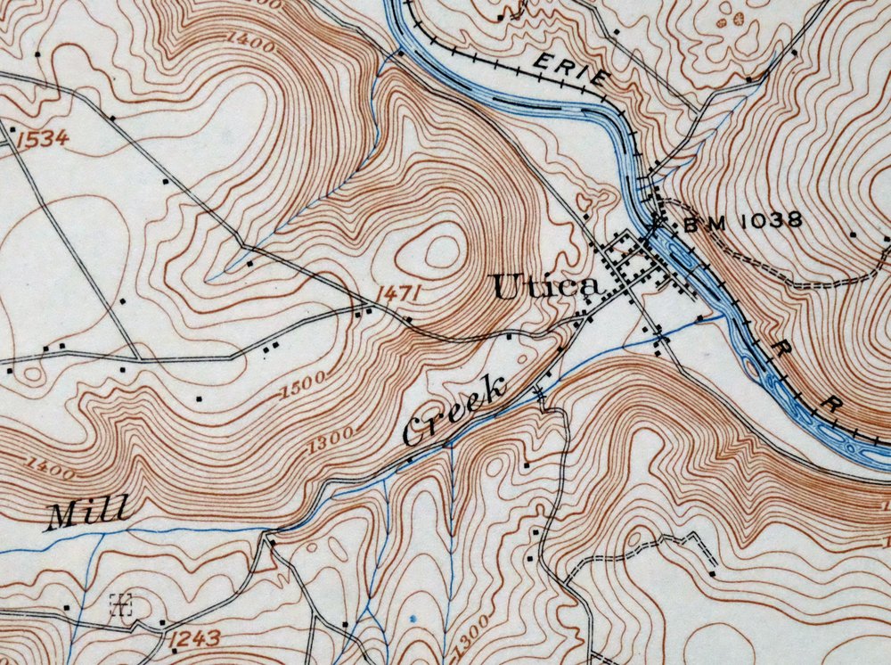 Franklin Pennsylvania Sugarcreek Polk USGS Topo Map 1962 - Image 4