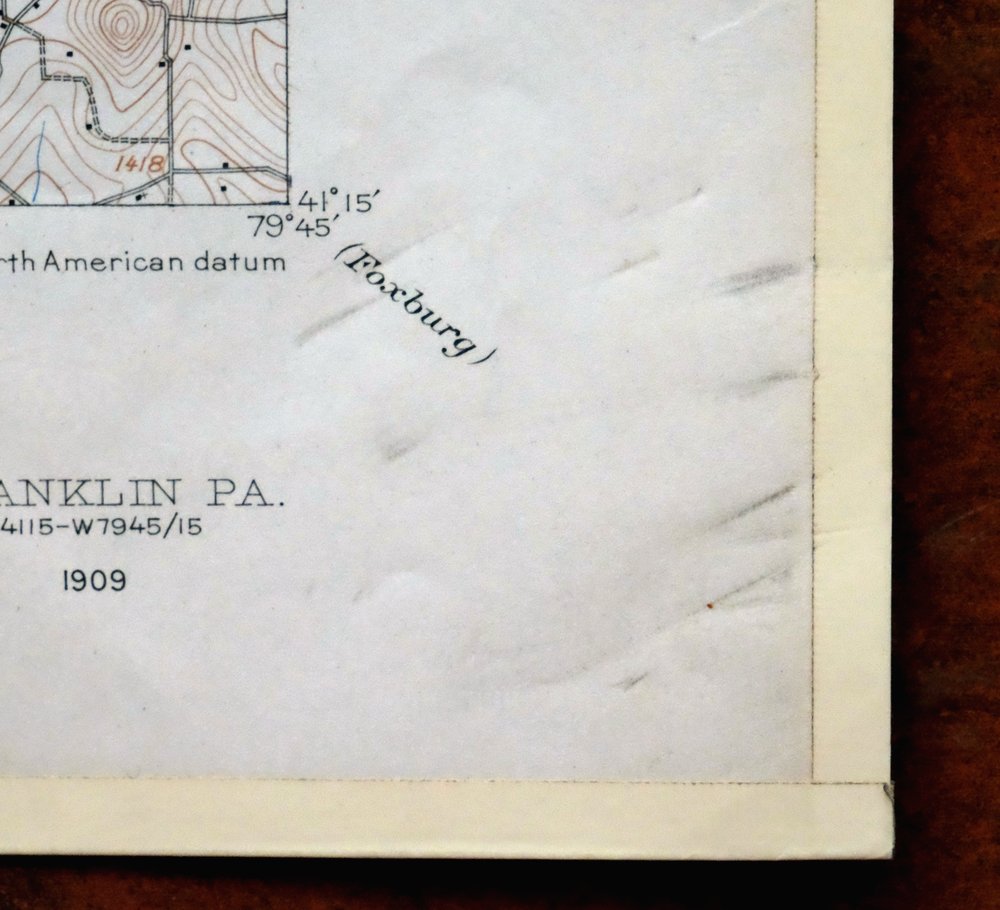 Franklin Pennsylvania Sugarcreek Polk USGS Topo Map 1962 - Image 7
